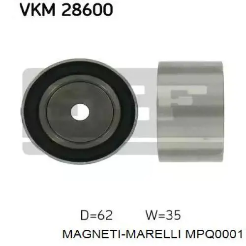 Купити MPQ0001 Magneti Marelli Натягувач ременя ГРМ