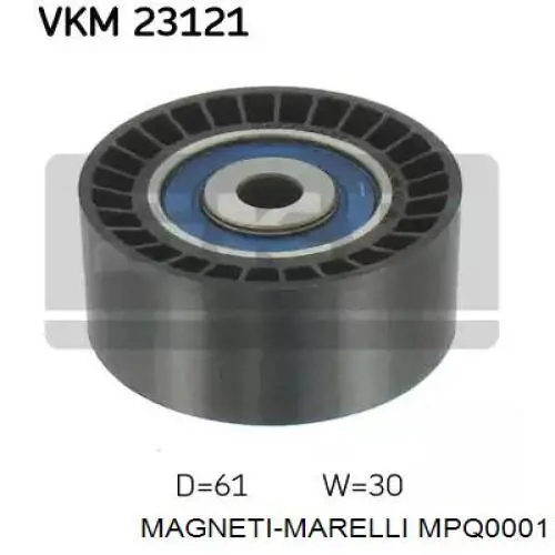 MPQ0001 Magneti Marelli Натягувач ременя ГРМ