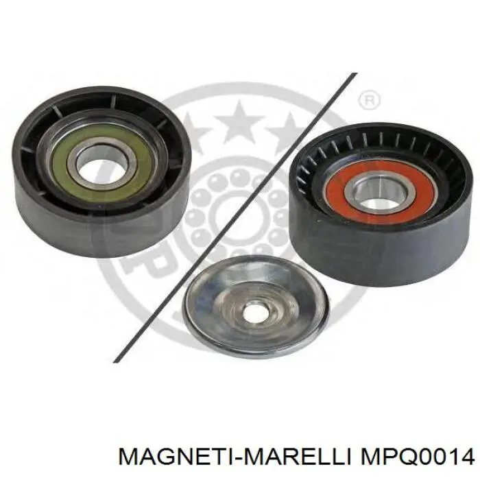 Ролик приводного ременя, паразитний Magneti Marelli MPQ0014 ціна, від 8.18 USD