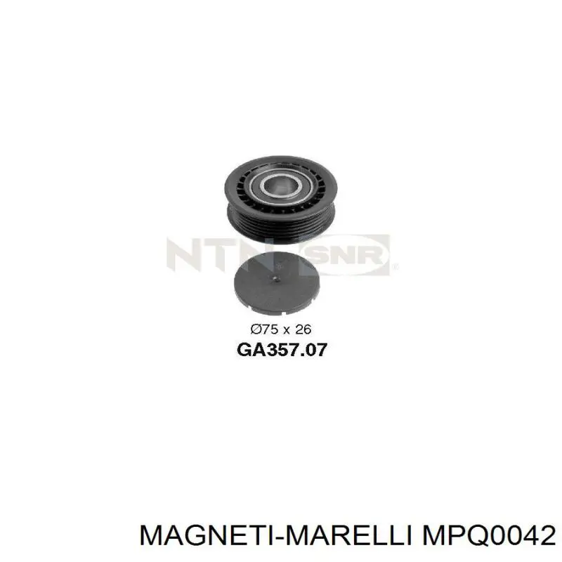 Купити MPQ0042 Magneti Marelli Натяжний ролик