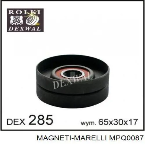 Натяжний ролик MPQ0087 Magneti Marelli