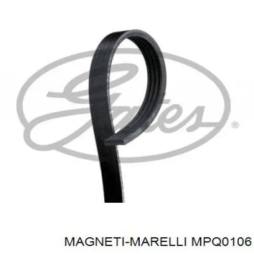MPQ0106 Magneti Marelli Ролик приводного ременя, паразитний