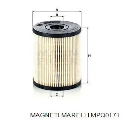 MPQ0171 Magneti Marelli Ролик натяжителя ременя агрегатів