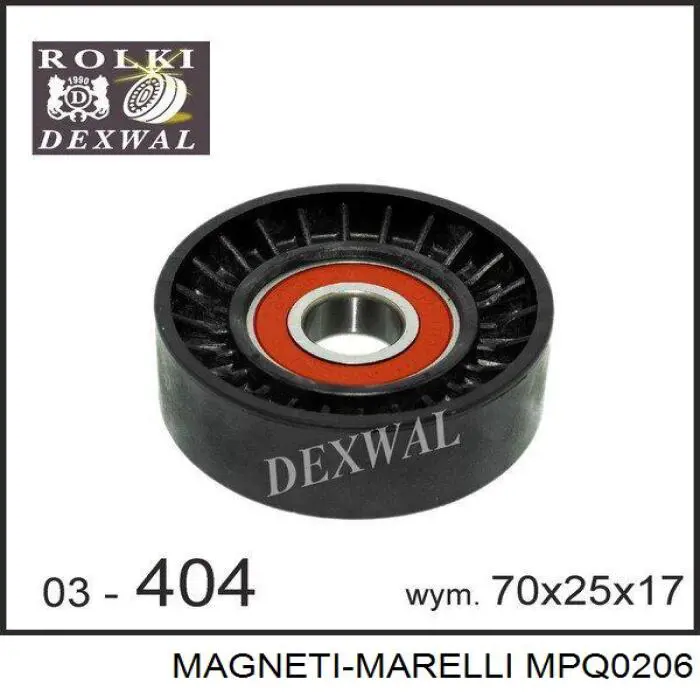 Натяжний ролик MPQ0206 Magneti Marelli