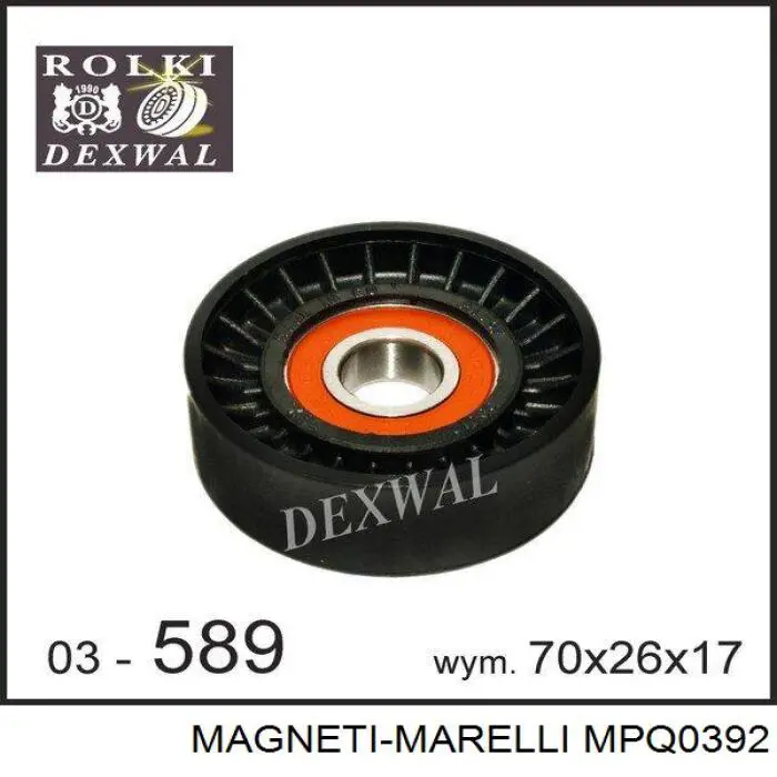 MPQ0392 Magneti Marelli Натяжна планка поліклинового ременя