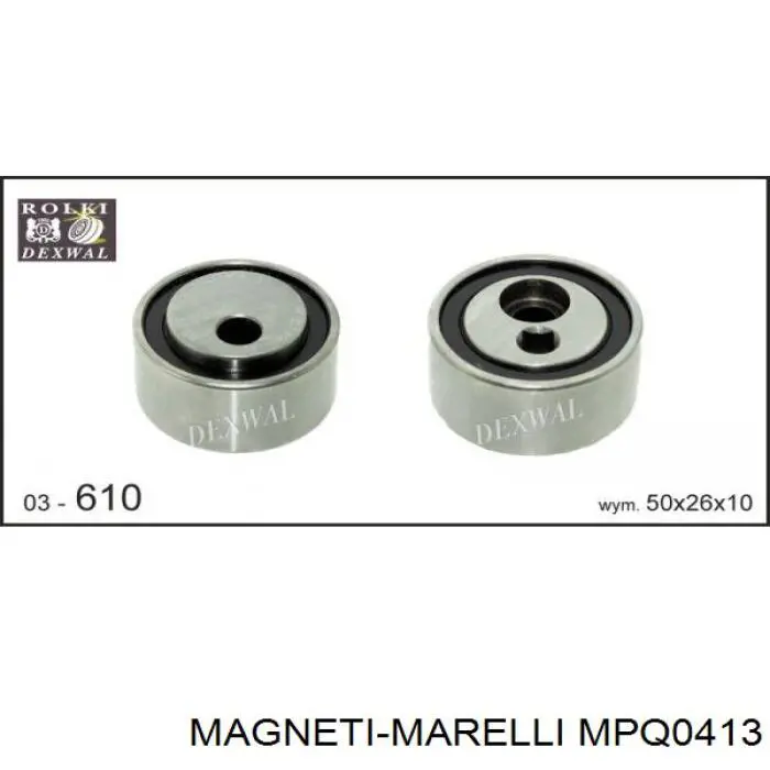 MPQ0413 Magneti Marelli ролик натягувача приводного ременя