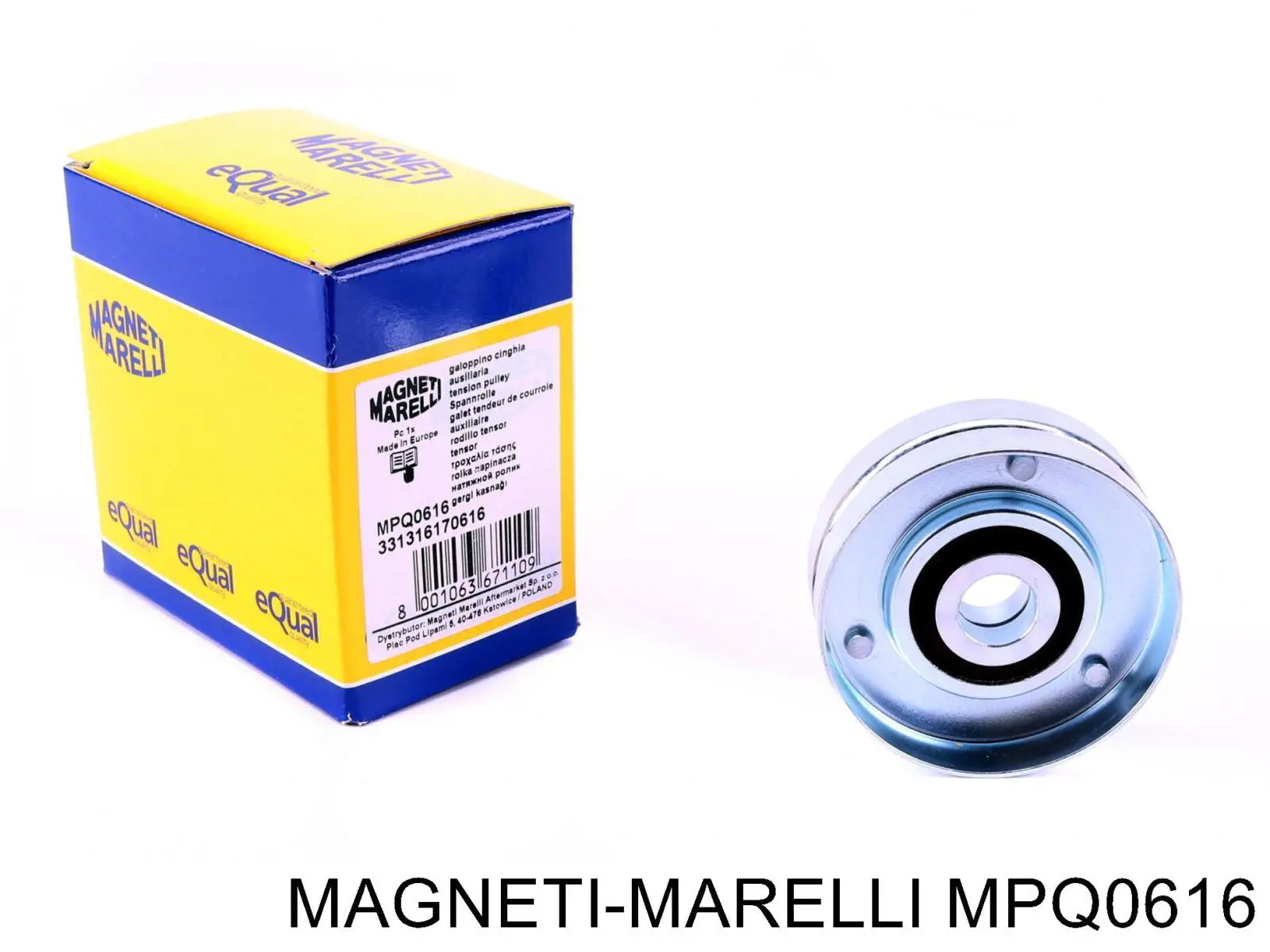 MPQ0616 Magneti Marelli ролик натягувача приводного ременя