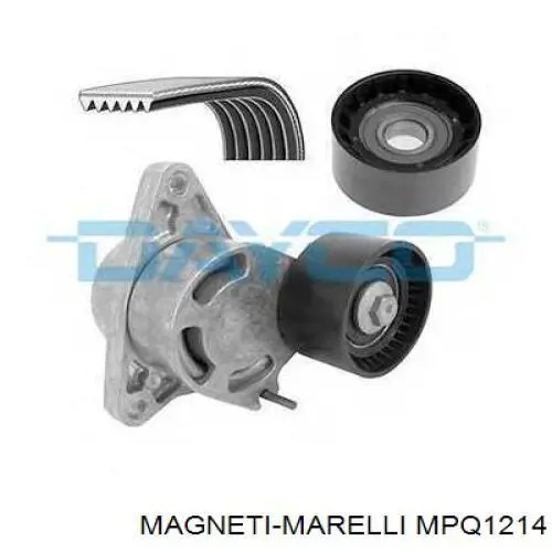 MPQ1214 Magneti Marelli Ролик натяжителя ременя агрегатів