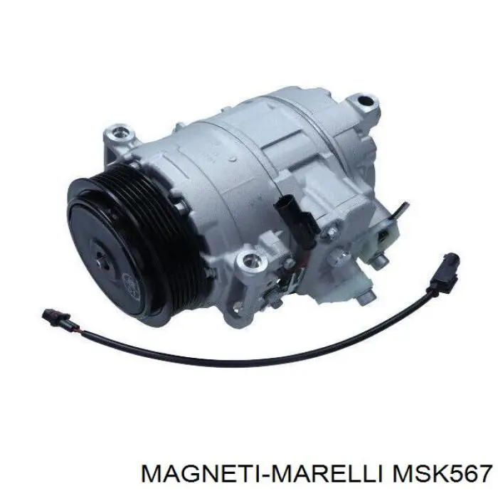 MSK567 Magneti Marelli дріт високовольтні, комплект