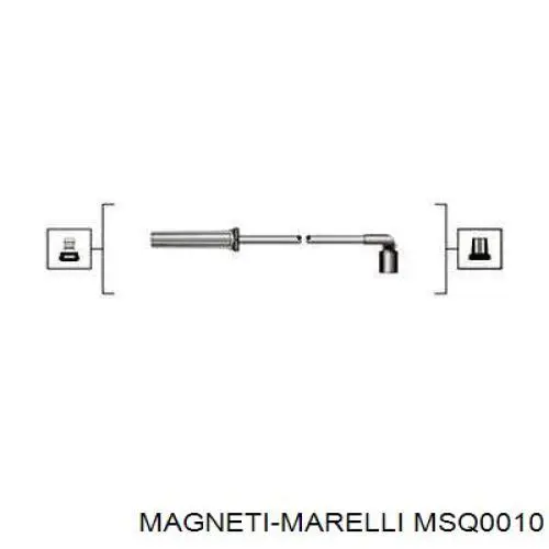 Високовольтні дроти MSQ0010 Magneti Marelli