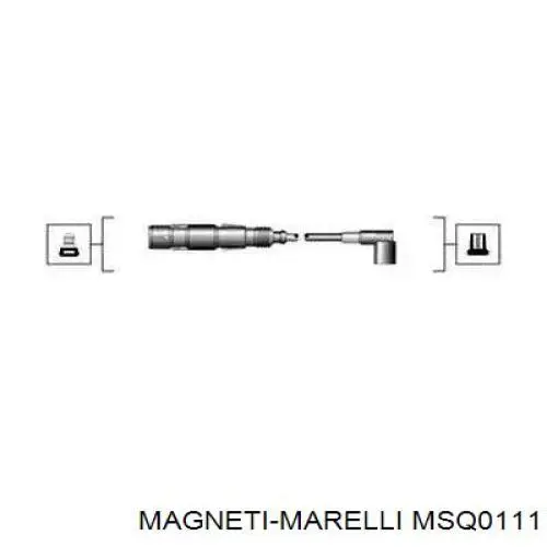 Високовольтні дроти MSQ0111 Magneti Marelli