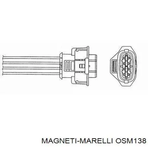 Лямбда датчик кисню Magneti Marelli OSM138 ціна, від 40.01 USD