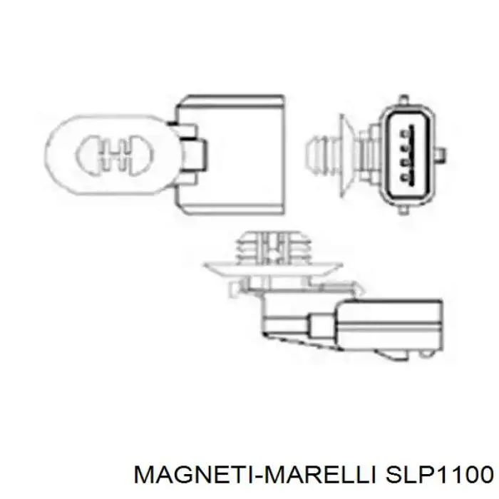 Лямбда датчик кисню Magneti Marelli SLP1100 ціна, від 37.41 USD