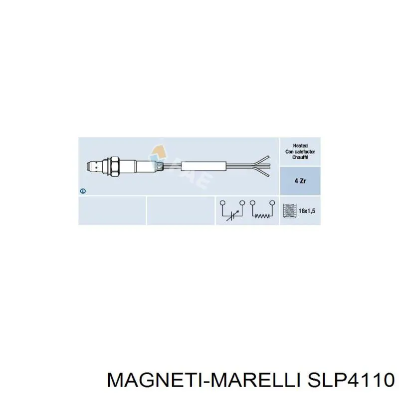 SLP4110 Magneti Marelli Лямбда зонд після каталізатора