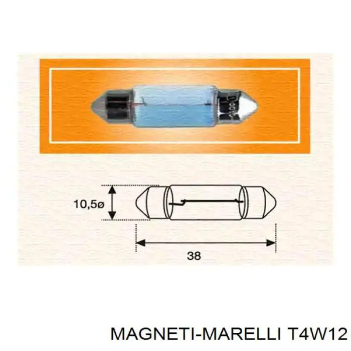 T4W12 Magneti Marelli лампочка