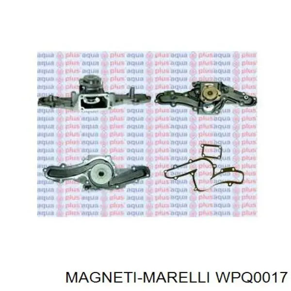 WPQ0017 Magneti Marelli помпа водяна, (насос охолодження)