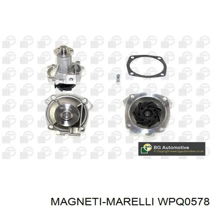 Помпа водяна, (насос) охолодження WPQ0578 Magneti Marelli