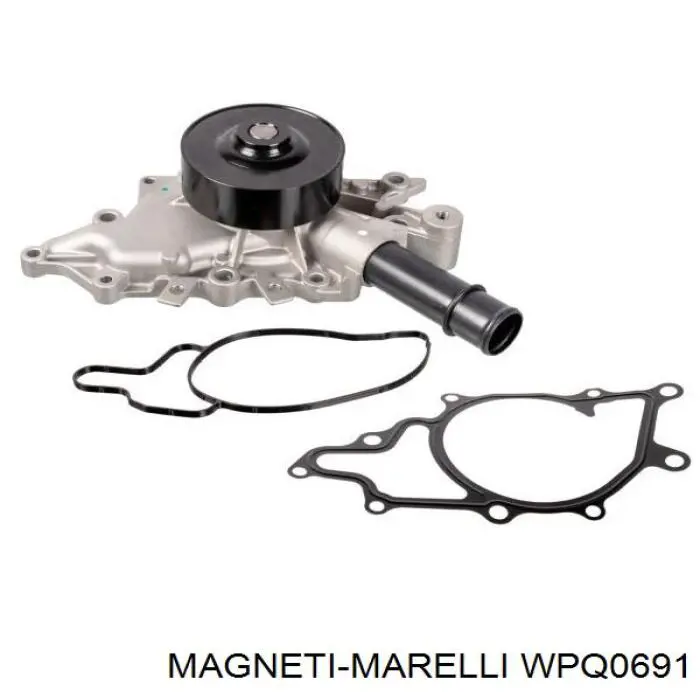 Купити WPQ0691 Magneti Marelli Насос охолоджуючої рідини