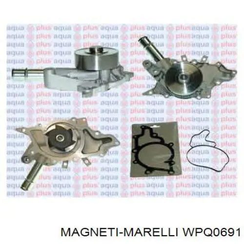 WPQ0691 Magneti Marelli Насос охолодження
