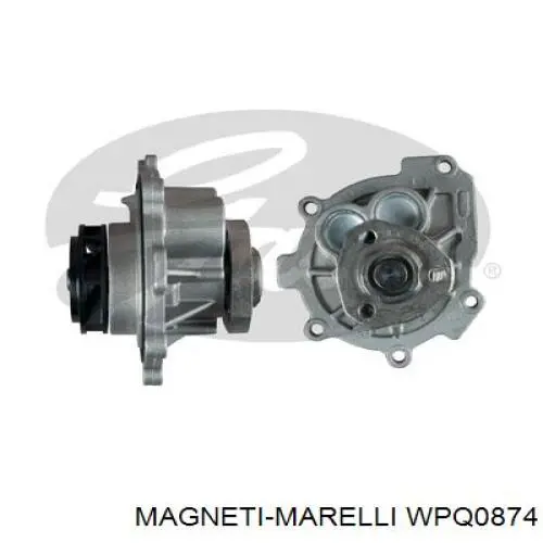 Помпа охолодження Magneti Marelli WPQ0874 ціна, від 26.25 USD