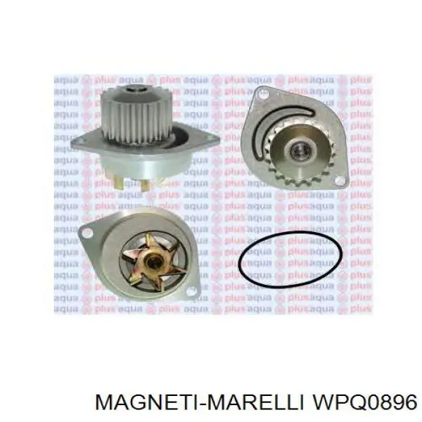 Помпа охолодження Magneti Marelli WPQ0896 ціна, від 25.20 USD