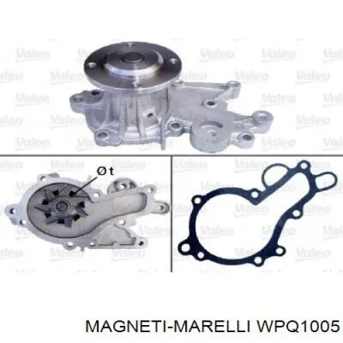 WPQ1005 Magneti Marelli Насос охолодження