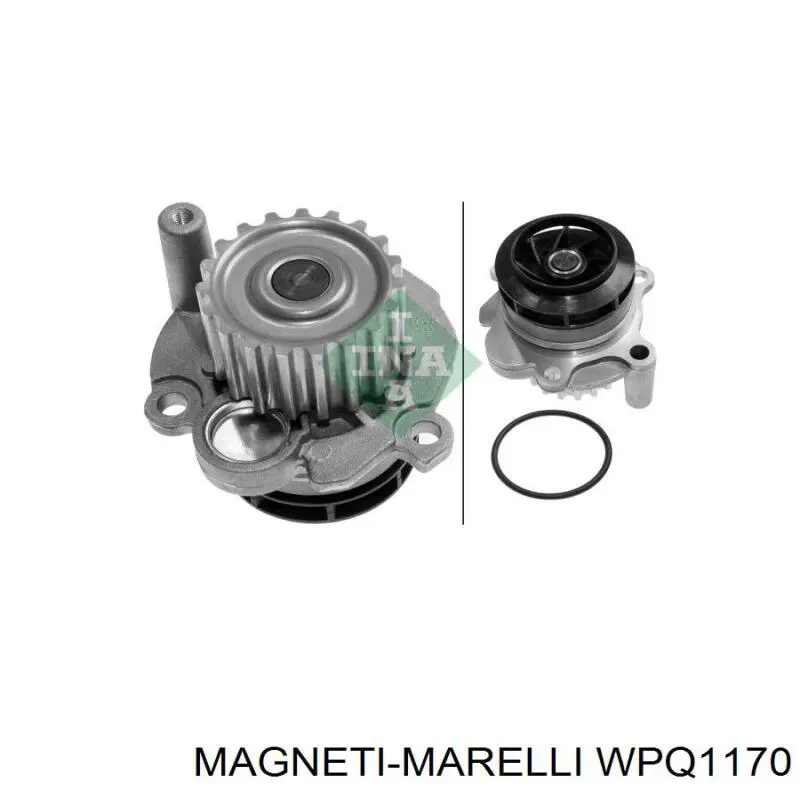 Помпа охолодження Magneti Marelli WPQ1170 ціна, від 26.18 USD