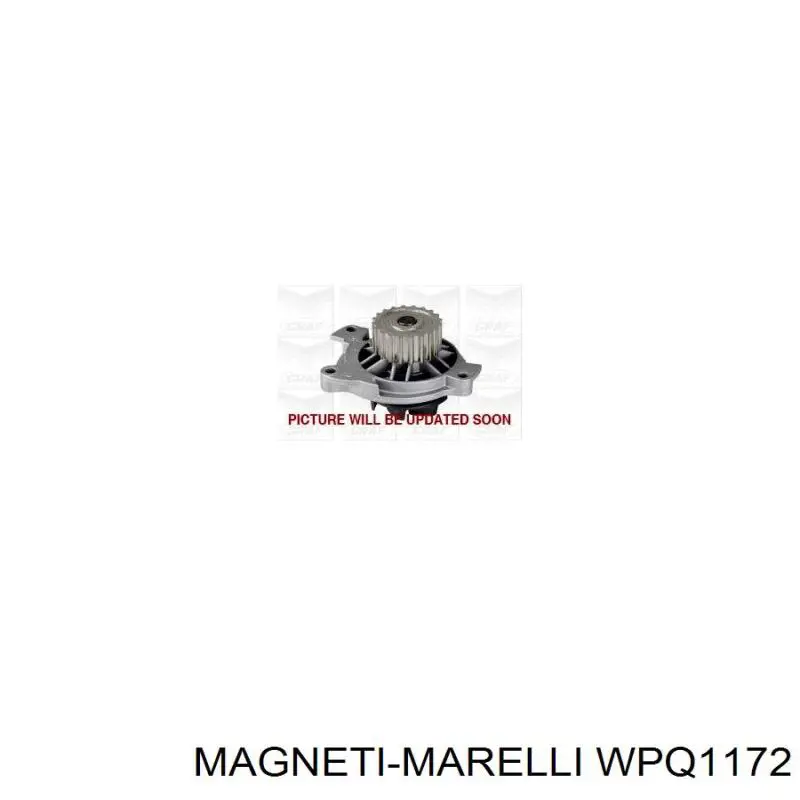 WPQ1172 Magneti Marelli Насос охолодження