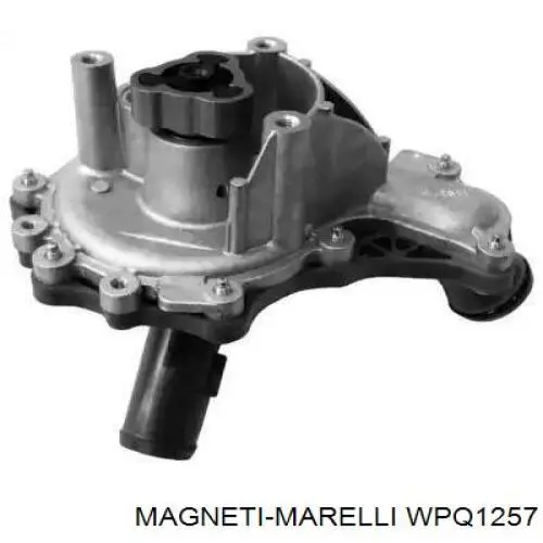 Помпа водяна (насос) охолодження, в зборі з корпусом WPQ1257 Magneti Marelli