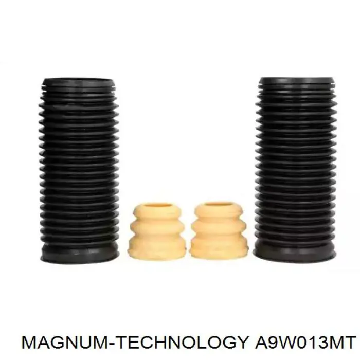 Купити A9W013MT Magnum Technology Буфер-відбійник амортизатора переднього + пильовик