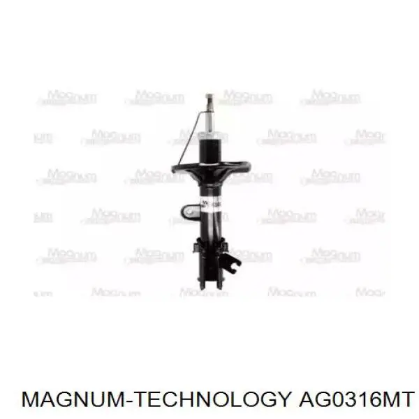 AG0316MT Magnum Technology Амортизатор передньої підвіски