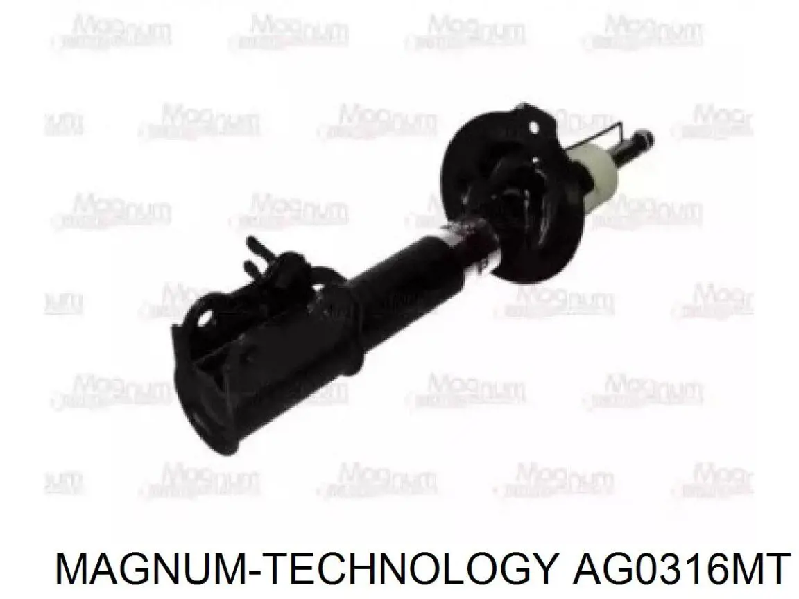 Амортизатор передній, правий Magnum Technology AG0316MT ціна, від 44.93 USD