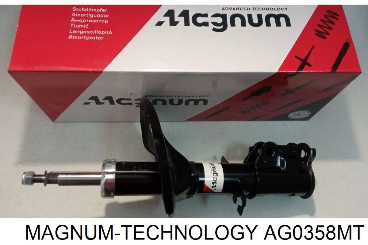 AG0358MT Magnum Technology амортизатор передній, правий