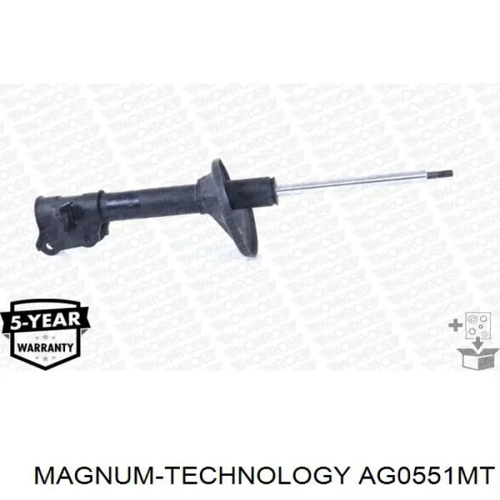 Амортизатор задній, лівий RS317604 Raiso