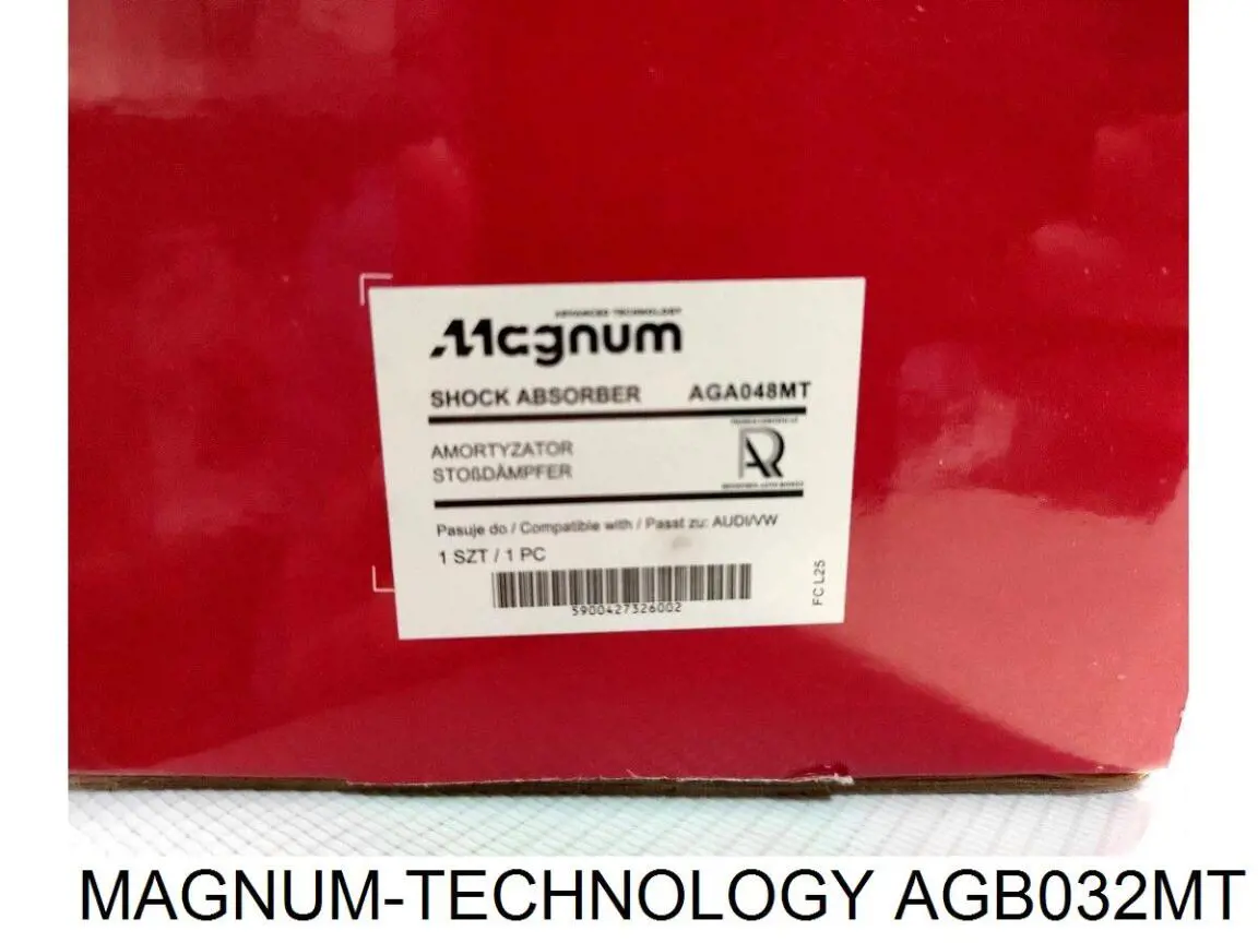 Амортизатор передній, правий AGB032MT Magnum Technology