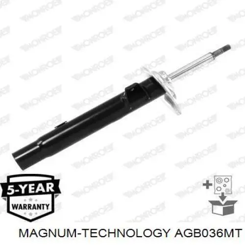 Амортизатор передній, правий Magnum Technology AGB036MT ціна, від 37.10 USD