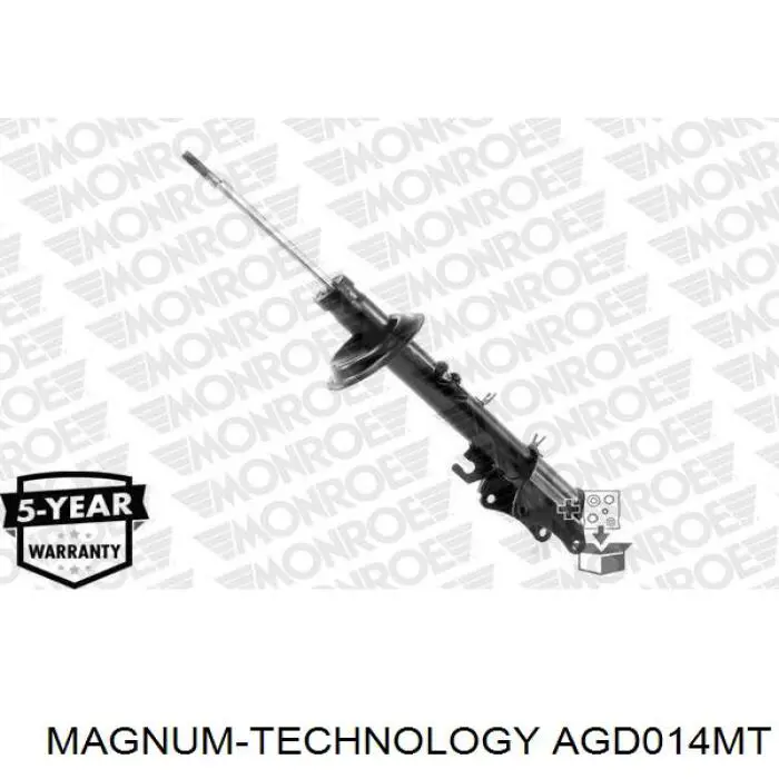 4016857 Kraft Амортизатори задні