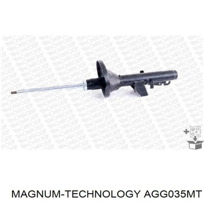 Амортизатор передньої підвіски, лівий Magnum Technology AGG035MT ціна, від 44.43 USD
