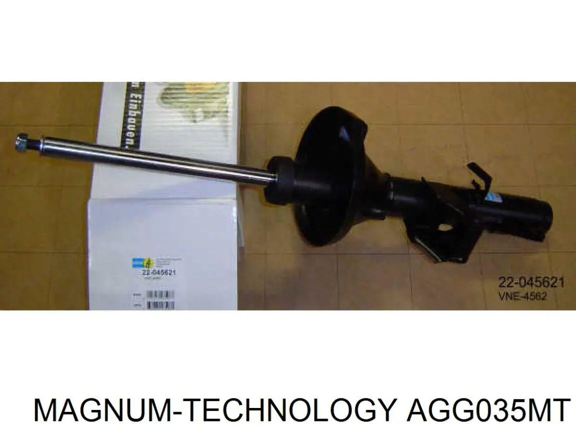 Амортизатора передній лівий AGG035MT Magnum Technology