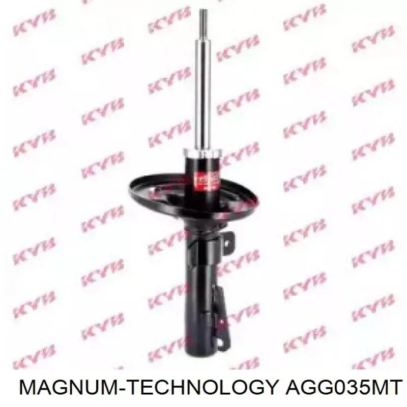 Купити AGG035MT Magnum Technology Амортизатора передній лівий