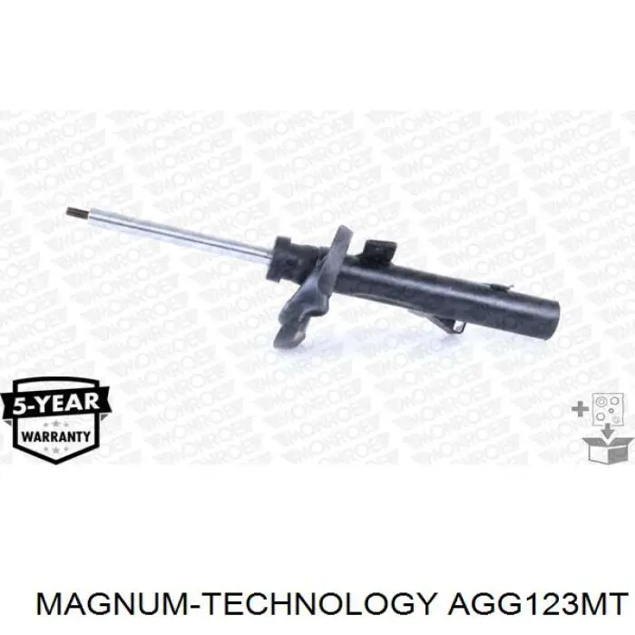 Амортизатора передній лівий AGG123MT Magnum Technology