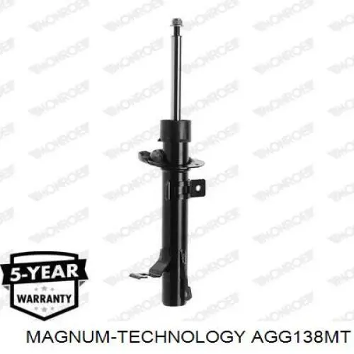 Купити AGG138MT Magnum Technology Амортизатор передній, правий