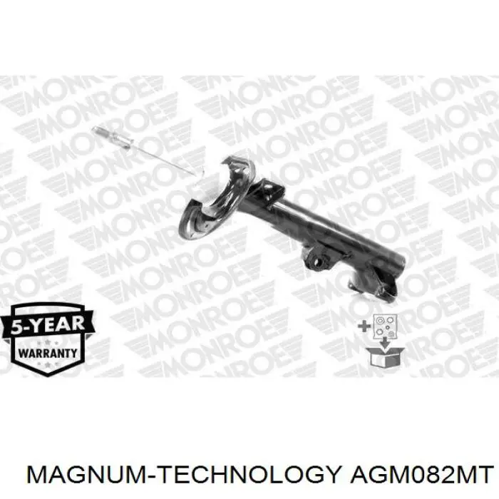 Амортизатор передній MM01054 Japan Parts