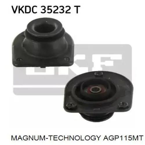 Задній амортизатор Magnum Technology AGP115MT