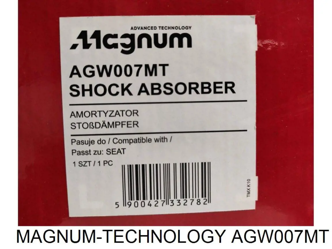Купити AGW007MT Magnum Technology Амортизатор передньої підвіски