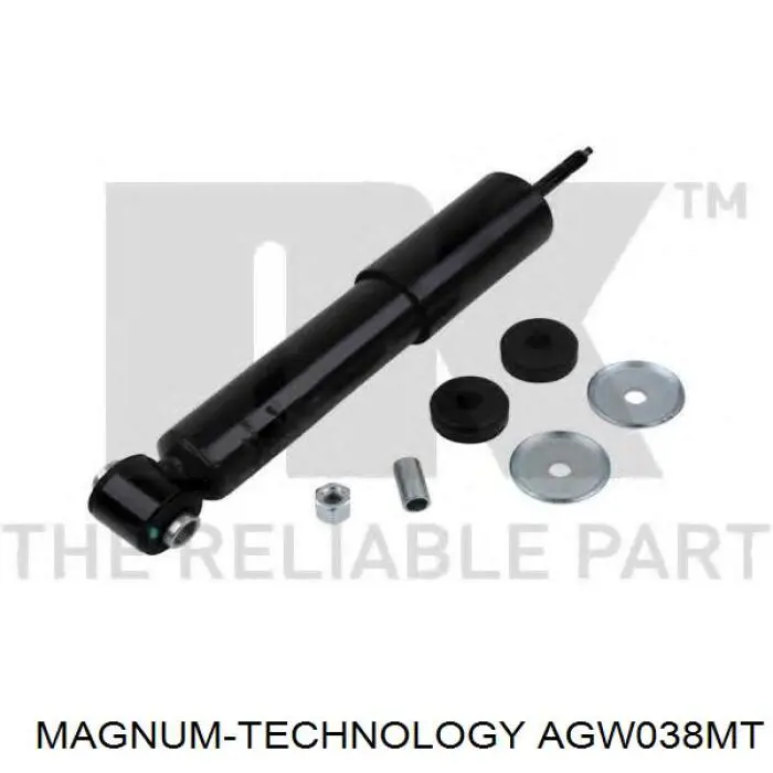 Амортизатори передні Magnum Technology AGW038MT
