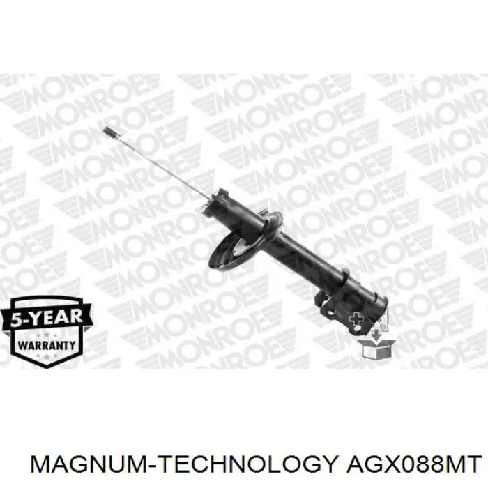 Амортизатор передній, правий Magnum Technology AGX088MT ціна, від 43.12 USD