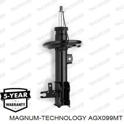 AGX099MT Magnum Technology амортизатор передній, правий