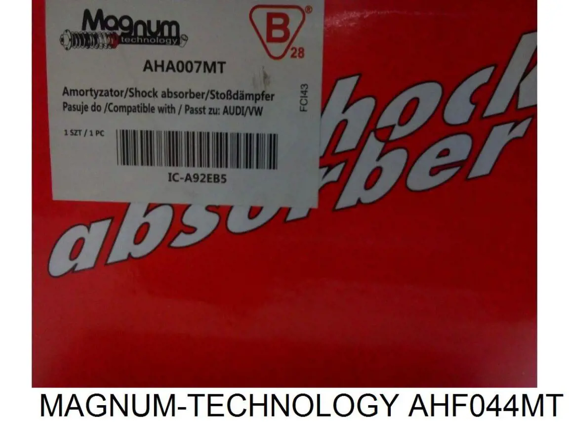 Амортизатор задній Magnum Technology AHF044MT ціна, від 20.10 USD