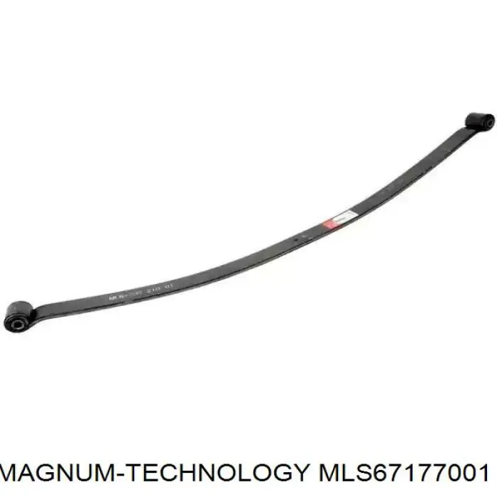 MLS67177001 Magnum Technology Лист ресори задньої